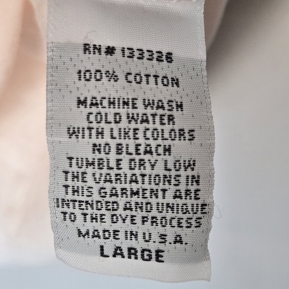 Anthropologie Original Retro Brand Saddle Up Graphic Tee Shirt Peach USA Made L - Picture 8 of 10